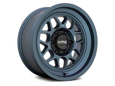 KMC Terra Metallic Blue 6-Lug Wheel; 18x8.5; -10mm Offset (19-24 RAM 1500)