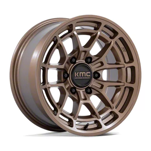 KMC Ranger Archer Matte Bronze 6-Lug Wheel; 17x8.5; 25mm Offset ...