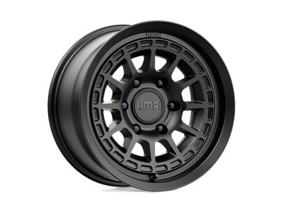 KMC Canyon Satin Black 6-Lug Wheel; 16x8; 0mm Offset (24-25 Ranger)