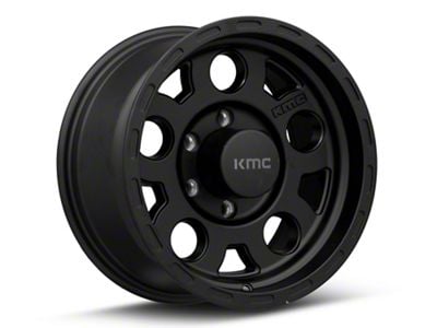 KMC Enduro Matte Black 6-Lug Wheel; 16x8; 0mm Offset (19-23 Ranger)
