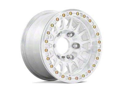 KMC Impact Forged Beadlock Raw Machined 6-Lug Wheel; 17x9; -12mm Offset (19-23 Ranger)