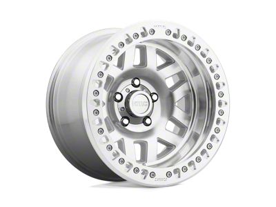 KMC Machete Crawl Beadlock Machined 6-Lug Wheel; 17x9; -38mm Offset (19-23 Ranger)