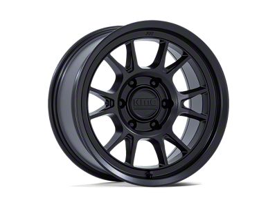 KMC Range Matte Black 6-Lug Wheel; 17x8.5; -10mm Offset (19-23 Ranger)