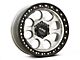 KMC Riot SBL Machined with Satin Black Lip 6-Lug Wheel; 17x8.5; 10mm Offset (19-23 Ranger)