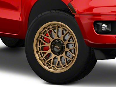 KMC Technic Matte Bronze 6-Lug Wheel; 20x9; 0mm Offset (19-23 Ranger)