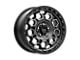 KMC Trek Satin Black with Gray Tint 6-Lug Wheel; 17x9; 0mm Offset (19-23 Ranger)
