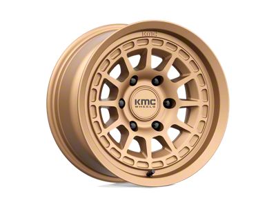 KMC Canyon Matte Bronze 6-Lug Wheel; 17x8; 20mm Offset (14-18 Sierra 1500)