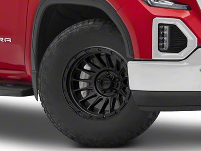 KMC Impact Satin Black 6-Lug Wheel; 18x9; 18mm Offset (19-25 Sierra 1500)