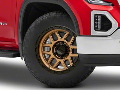 KMC Mesa Matte Bronze with Black Lip 6-Lug Wheel; 20x9; 0mm Offset (19-25 Sierra 1500)