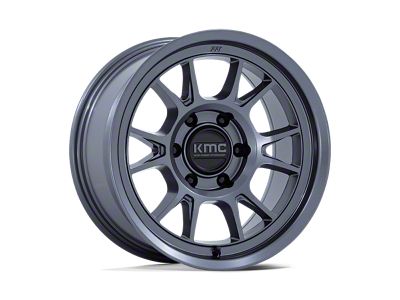 KMC Range Matte Anthracite 6-Lug Wheel; 17x8.5; -10mm Offset (14-18 Sierra 1500)