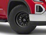 KMC Terra Satin Black 6-Lug Wheel; 18x8.5; -10mm Offset (19-26 Sierra 1500)