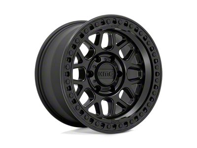 KMC GRS Satin Black 8-Lug Wheel; 20x9; 0mm Offset (07-10 Sierra 2500 HD)