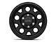 KMC Enduro Matte Black 6-Lug Wheel; 17x9; -6mm Offset (99-06 Silverado 1500)