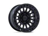 KMC IMS Matte Black with Gloss Black Lip 6-Lug Wheel; 18x9; 30mm Offset (19-26 Silverado 1500)