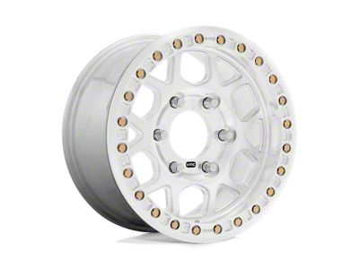 KMC Mesa Forged Beadlock Raw Machined 6-Lug Wheel; 17x9; -12mm Offset (14-18 Silverado 1500)