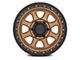 KMC Chase Matte Bronze with Black Lip 8-Lug Wheel; 20x9; 18mm Offset (07-10 Silverado 2500 HD)
