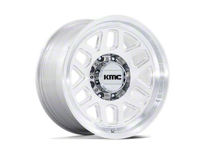 KMC Mesa Forged Monoblock Raw Machined 8-Lug Wheel; 18x9; 0mm Offset (20-25 Silverado 2500 HD)