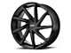 KMC Burst Gloss Black 6-Lug Wheel; 20x8.5; 35mm Offset (21-24 Tahoe)