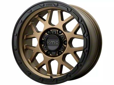 KMC Grenade Off-Road Matte Bronze 6-Lug Wheel; 20x9; 18mm Offset (21-25 Tahoe)