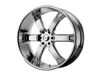 KMC Brodie Chrome 6-Lug Wheel; 20x9; 15mm Offset (21-26 Yukon)