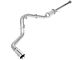 K&N Single Exhaust System with Polished Tip; Side Exit (17-20 2.7L EcoBoost F-150)