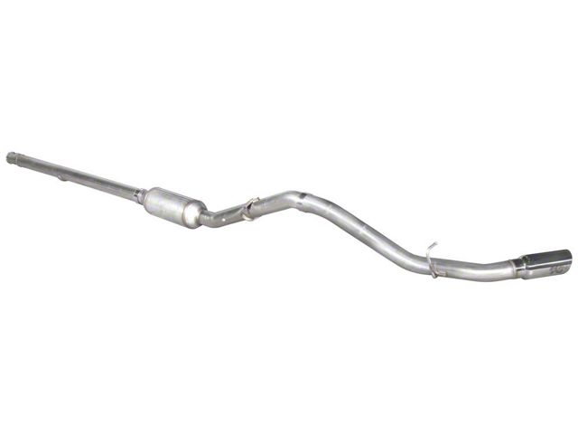 K&N Single Exhaust System with Polished Tip; Side Exit (14-18 4.3L Sierra 1500)