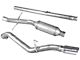 K&N Single Exhaust System with Polished Tip; Side Exit (14-18 4.3L Sierra 1500)