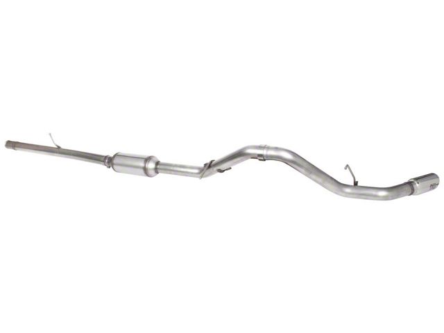 K&N Single Exhaust System with Polished Tip; Side Exit (19-24 4.3L Sierra 1500)