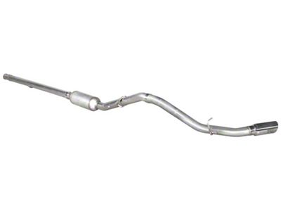 K&N Single Exhaust System with Polished Tip; Side Exit (14-18 5.3L Silverado 1500)