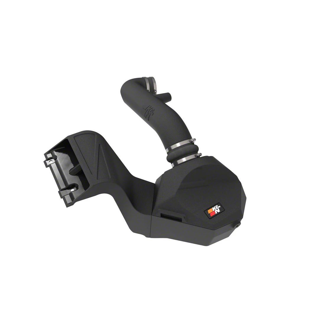 K&N DRYFLOW Cold Air Intake with Intake Scoop (21-24 5.0L F-150)