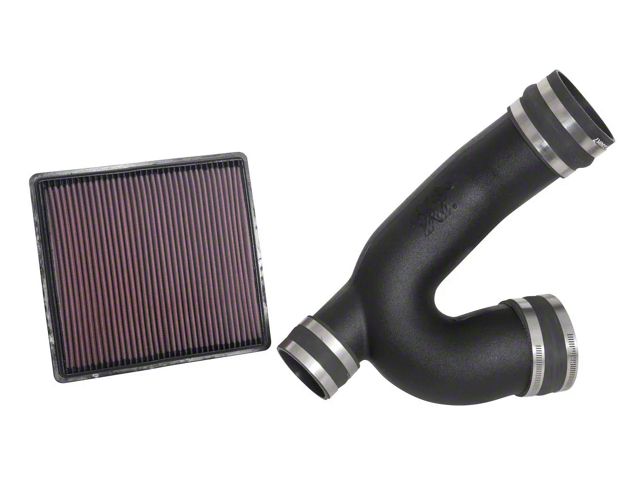 K&N Series 57 FIPK Intake Tube with Drop-In Air Filter (18-20 3.5L EcoBoost F-150)