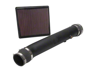 K&N Series 57 FIPK Intake Tube with Drop-In Air Filter (18-20 3.3L F-150)