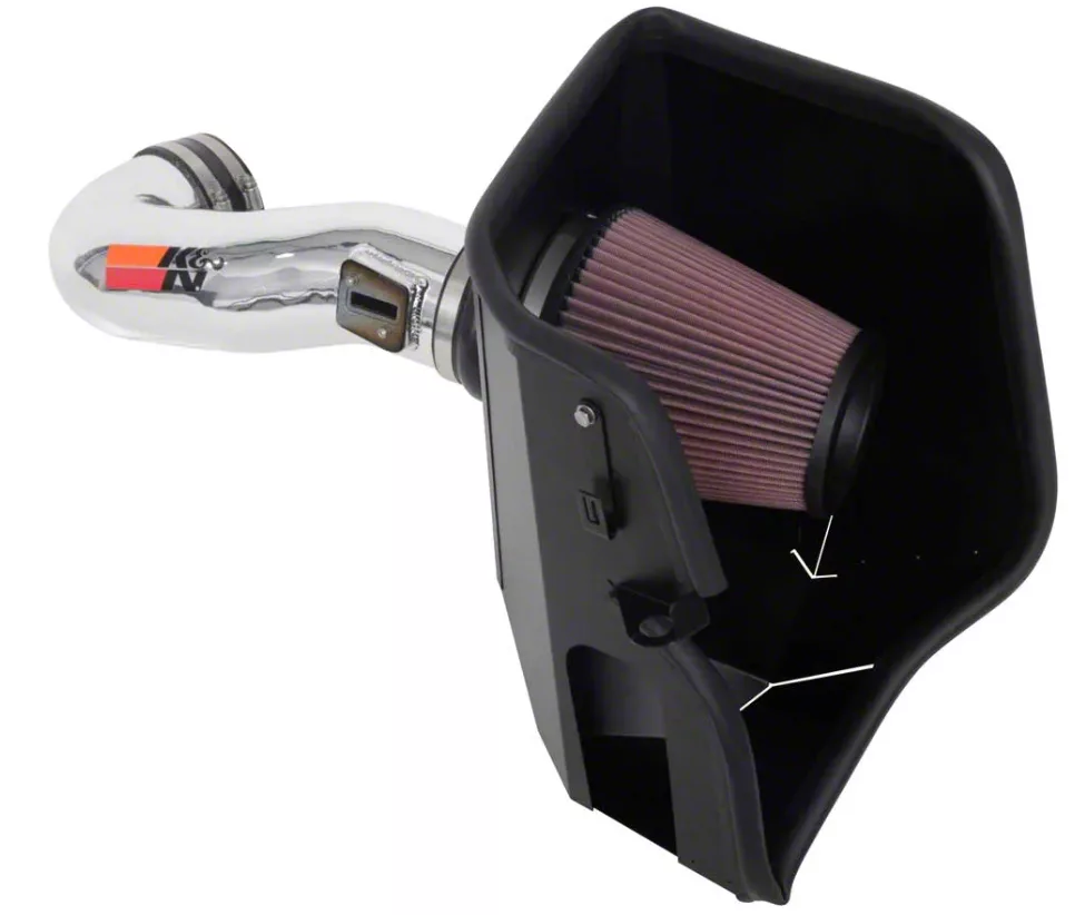 K&N Sierra 1500 Series 77 High Flow Performance Cold Air