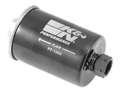 K&N Performance Fuel Filter (99-03 Silverado 1500, Excluding 6.0L; 2004 Silverado 1500; 10-13 4.3L Silverado 1500)