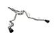Kooks Dual Exhaust System with Black Tips; Rear Exit (15-20 2.7L EcoBoost F-150)