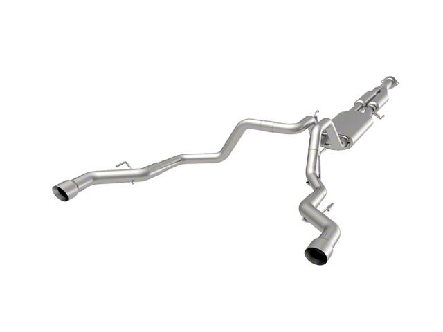 Kooks Dual Exhaust System with Polished Tips; Rear Exit (15-20 2.7L EcoBoost F-150)