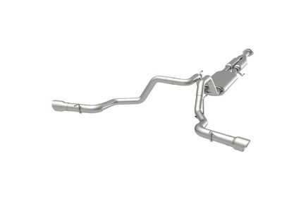 Kooks Dual Exhaust System with Polished Tips; Side Exit (15-20 2.7L EcoBoost F-150)