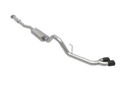 Kooks Single Exhaust System with Black Tips; Side Exit (21-25 2.7L EcoBoost F-150)