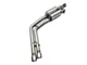 Kooks Dual Exhaust System with Polished Tips; Middle Side Exit (17-20 F-150 Raptor)