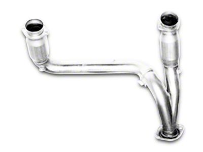 Kooks 3-Inch GREEN Catted Y-Pipe (07-08 4.8L, 5.3L, 6.0L Silverado 1500 w/ Long Tube Headers)