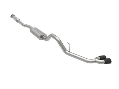 Kooks Single Exhaust System with Black Tips; Side Exit (21-24 5.0L F-150, Excluding Tremor)