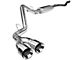 Kooks Single Exhaust System with Polished Tips; Side Exit (14-18 5.3L Sierra 1500)