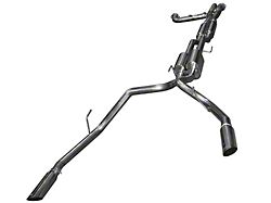 Kooks True Dual Cat-Back Exhaust System w/ Off-Road X-Pipe; Polished Tips; Split Rear Exit (10-14 6.2L F-150 Raptor)