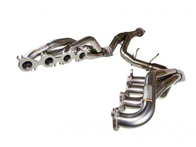 Kooks 1-3/4-Inch Long Tube Headers with GREEN Catted Y-Pipe (15-20 5.0L F-150)