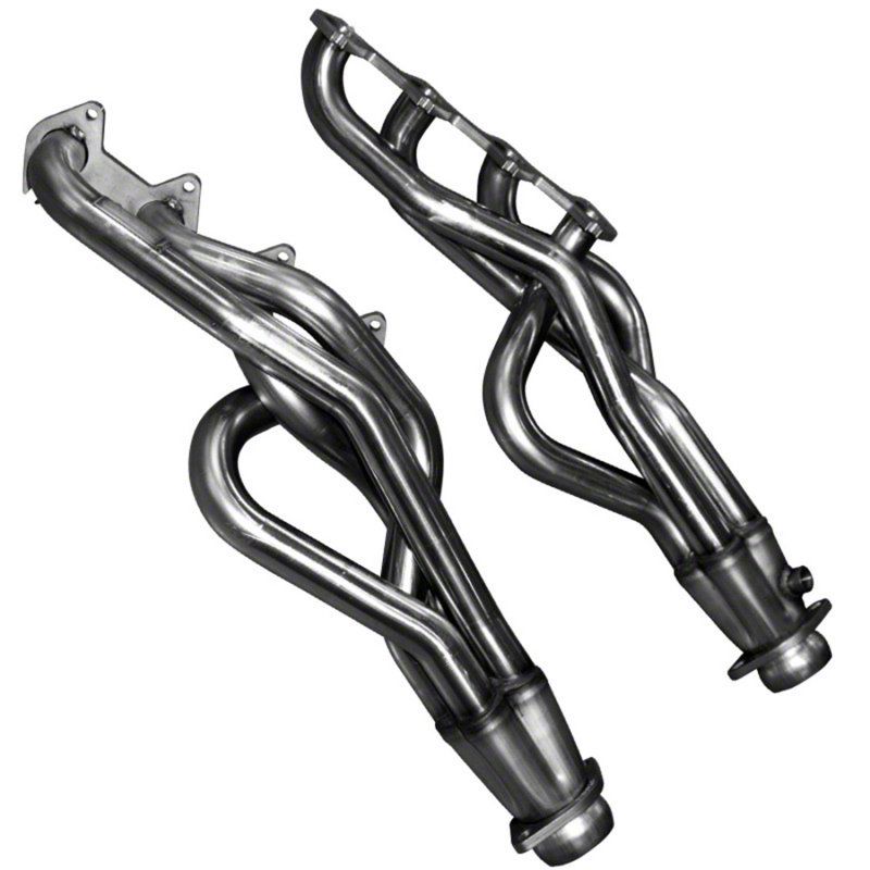 Kooks F150 15/8Inch Long Tube Headers with GREEN Catted YPipe