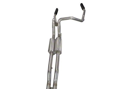 Kooks Catted Header-Back Dual Exhaust System with Black Tips; Rear Exit (11-14 F-150 Raptor SuperCrew)