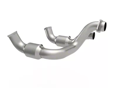 Kooks 3-Inch GREEN Catted OEM Connection Pipes (20-22 7.3L F-350 Super Duty w/ Kooks Long Tube Headers)