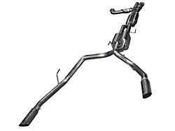 Kooks True Dual Cat-Back Exhaust System w/ High Flow Catted X-Pipe; Polished Tips; Split Rear Exit (10-14 6.2L F-150 Raptor)