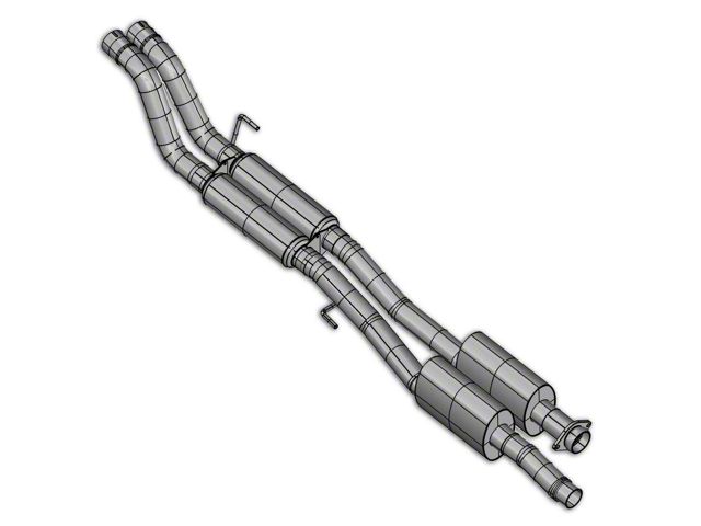 Kooks Mid-Pipe and Muffler Assembly with Resonators (17-20 F-150 Raptor)