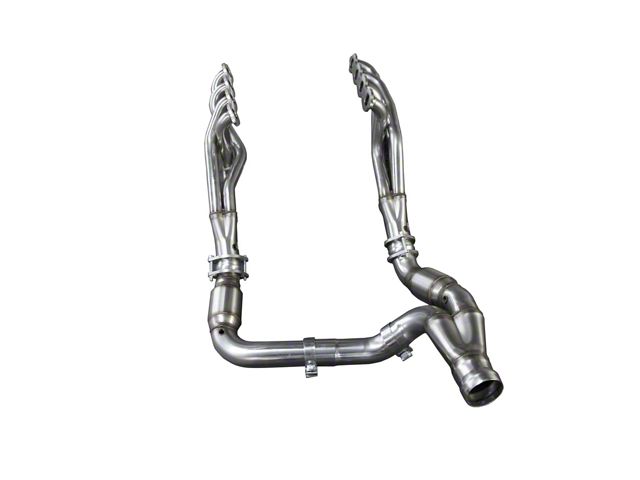 Kooks 1-7/8-Inch Long Tube Headers with GREEN Catted Y-Pipe (19-24 6.2L Sierra 1500)